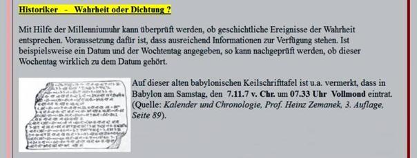 Datum Keilschrifttafel
