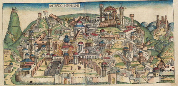 de geschiedenis van Jeruzalem hoofdstad van Israel
