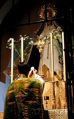 Messfeier kath. Priester